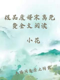 极品废婿宋离免费全文阅读