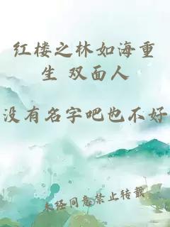 红楼之林如海重生 双面人