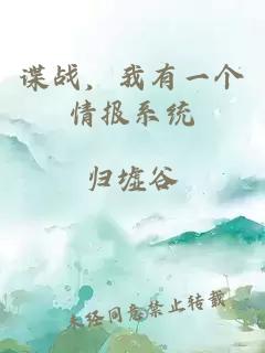 谍战，我有一个情报系统