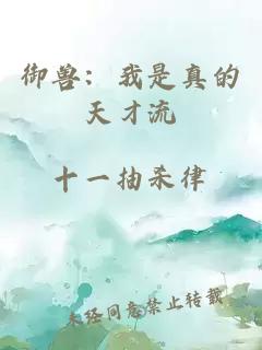 御兽：我是真的天才流
