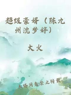 超级豪婿（陈九州沈梦婷）