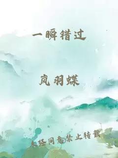 一瞬错过