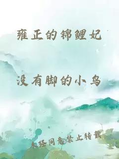 雍正的锦鲤妃