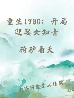 重生1980：开局迎娶女知青