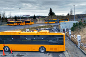 冰岛纯电动客车充电项目