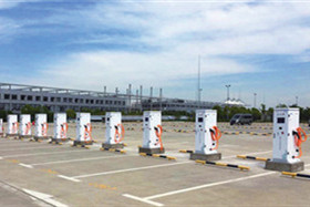 上海浦东国际机场停车场充电站