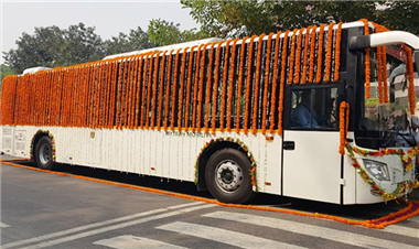 Delhi\'s First Electric Bus Launched, SSE Charger Entering India