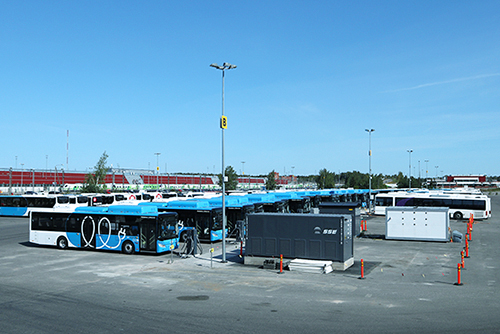 Smart charging container project in Helsinki, Finland