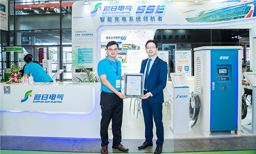 SSE AC charger obtained the CE certificate