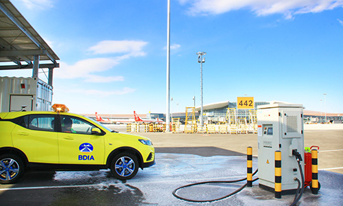 SSE delivers EV chargers to the NEW Beijing Daxing Airport